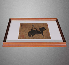 老城书画装裱配框服务案例